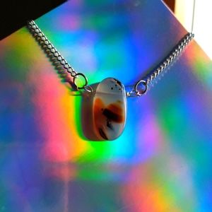 Montana Moss Agate Necklace